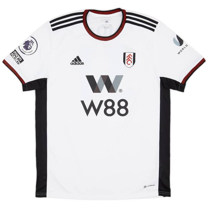 2022-23 Fulham Match Issue Home Shirt Diop #31