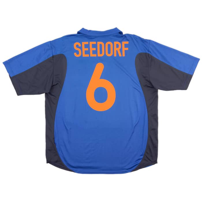 2000-02 Netherlands Away Shirt Seedorf #6 - 6/10 - (XL)