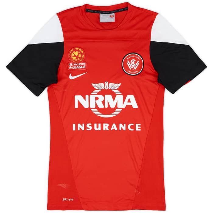 2013-14 Western Sydney Wanderers Nike Training Shirt - 8/10 - (XS)