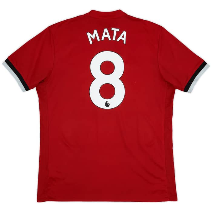 2017-18 Manchester United Home Shirt Mata #8 - 5/10 - (L)