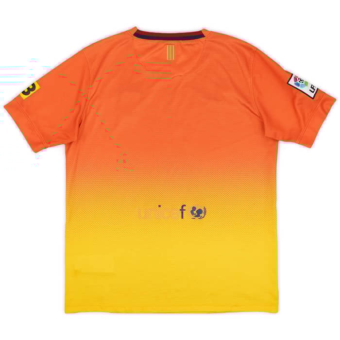 2012-13 Barcelona Away Shirt - 5/10 - (XL.Boys)