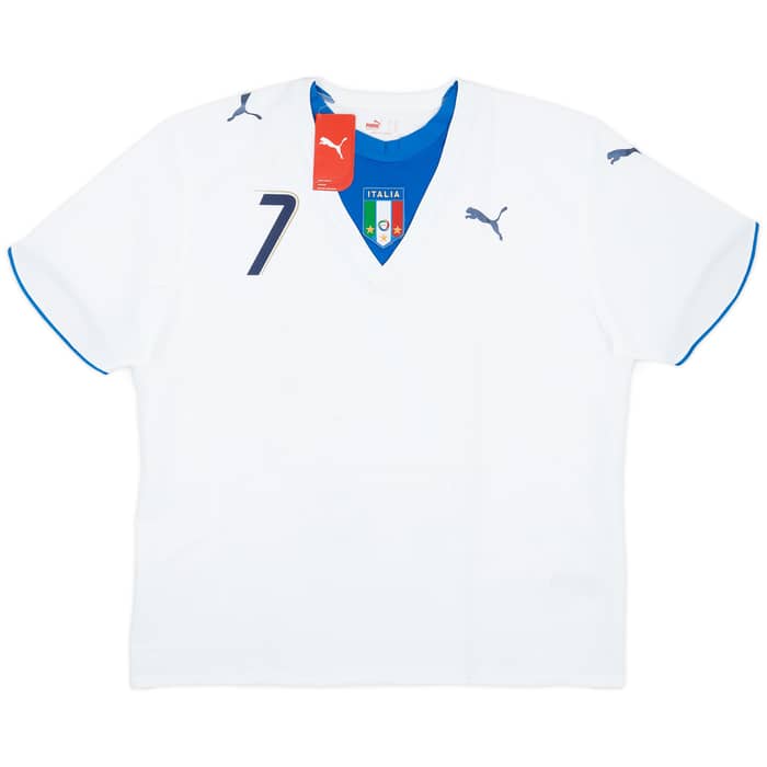 2006 Italy Away Shirt Del Piero #7 (XXL)