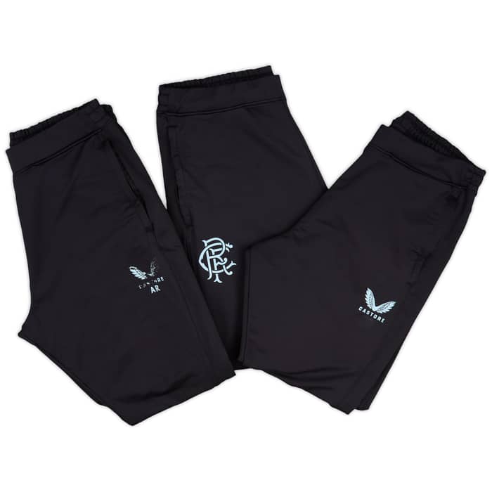 2024-25 Rangers Staff Issue Training Pants/Bottoms # - 5/10 - (L)