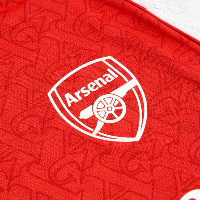 2025-26 Arsenal Authentic Home L/S Shirt Eze #10