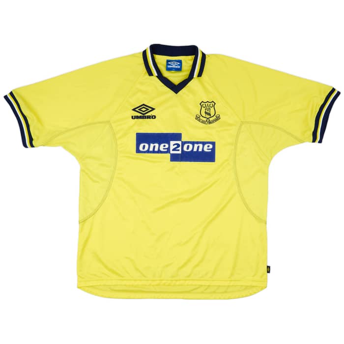 1998-99 Everton Third Shirt Ferguson #9 - 9/10 - (XXL)