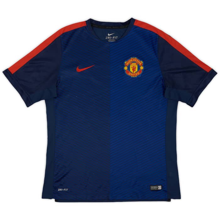 2014-15 Manchester United Nike Training Shirt - 6/10 - (L)