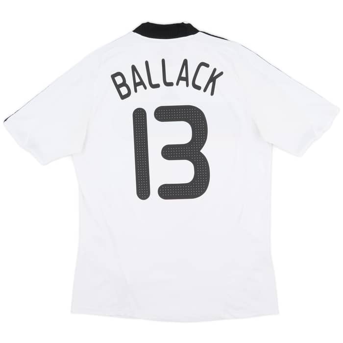 2008-09 Germany Home Shirt Ballack #13 - 6/10 - (M)