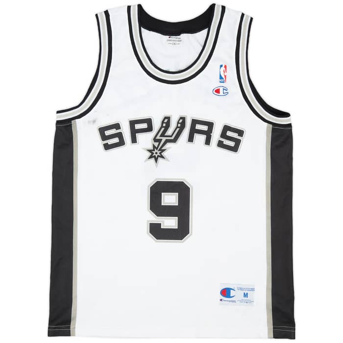2002-10 San Antonio Spurs Parker #9 Champion Jersey (Home) M