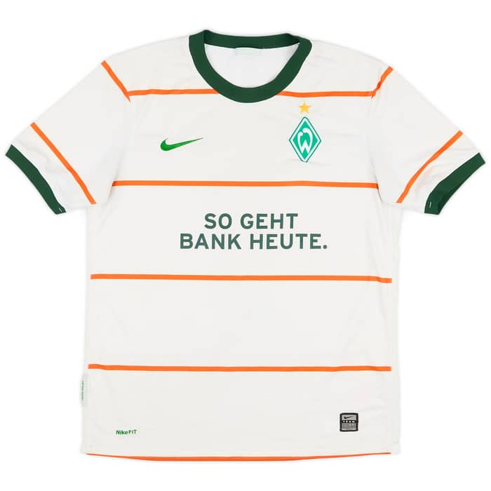 2009-10 Werder Bremen Away Shirt Fritz #8 - 5/10 - (XL.Boys)