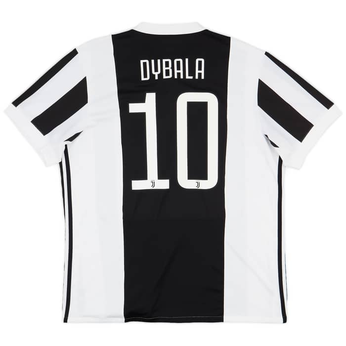 2017-18 Juventus Home Shirt Dybala #10 - 6/10 - (XL)