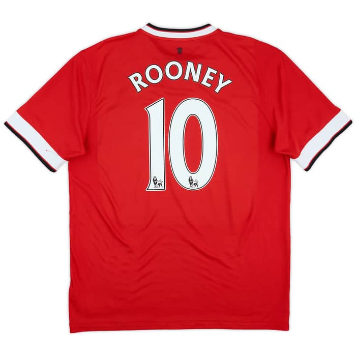 2014-15 Manchester United Home Shirt Rooney #10 - 5/10 - (L)