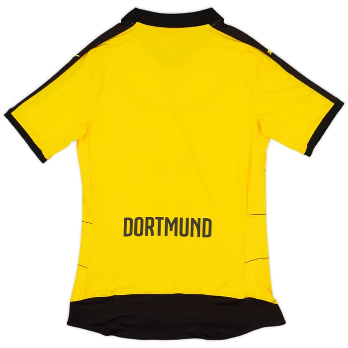 2015-16 Borussia Dortmund Authentic Home Shirt - 7/10 - (XXL)