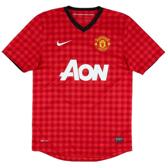 2012-13 Manchester United Home Shirt Rooney #10 - 6/10 - (S)