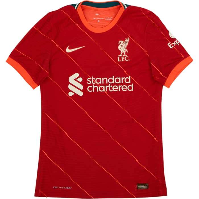 2021-22 Liverpool Authentic Home Shirt Firmino #9 - 8/10 - (S)