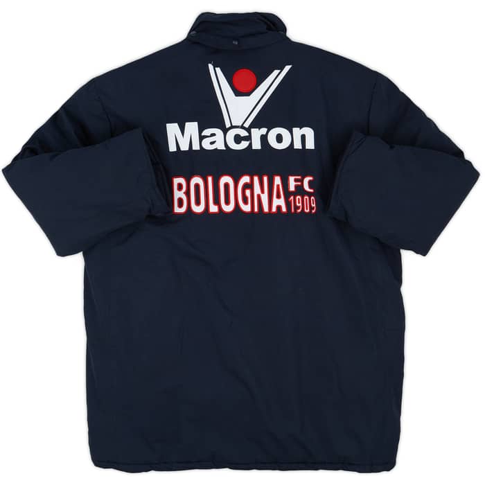 2001-02 Bologna Macron Padded Bench Coat - 8/10 - (L)