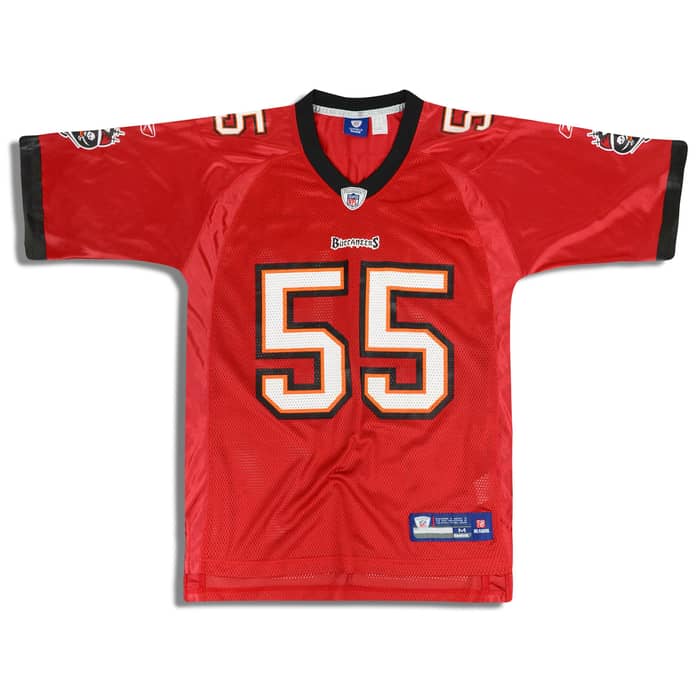 2008 Tampa Bay Buccaneers Brooks #55 Reebok On Field Jersey (Home) M