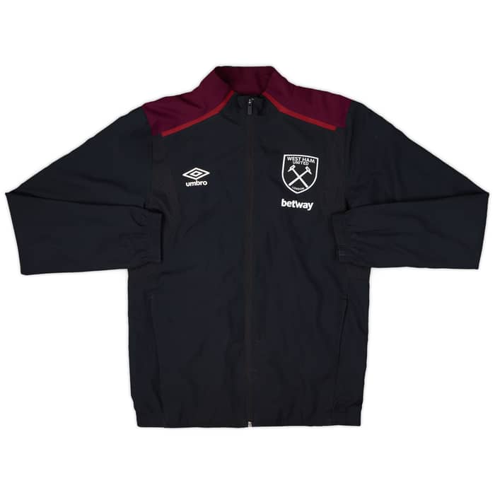2017-18 West Ham Umbro Track Jacket - 8/10 - (S)