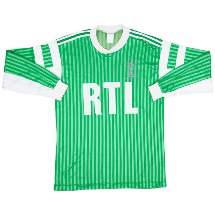 1991-92 Coupe de France L/S Shirt #7 - 7/10 - (L/XL)
