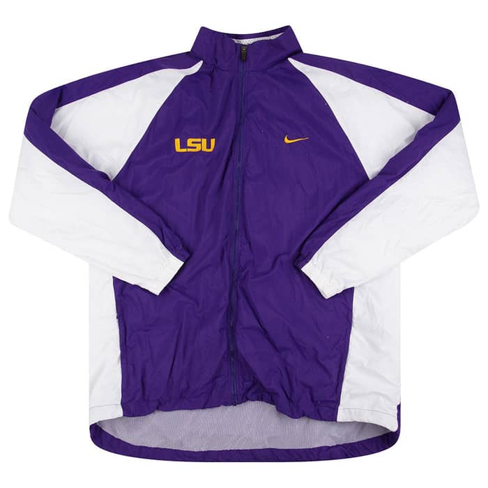 2007 LSU Tigers Nike Windbreker Jacket XXL