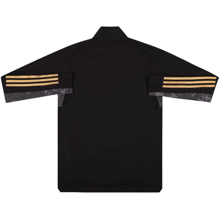 2021-22 Leicester Player Worn 1/4 Zip Training Top # (Excellent)