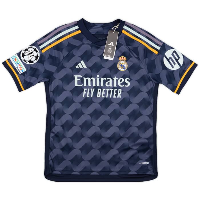 2023-24 Real Madrid Away CL Shirt Kross #8 (L.Kids)