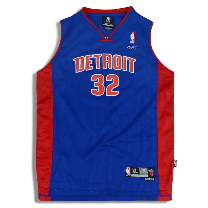 2005-06 Detroit Pistons Hamilton #32 Reebok Swingman Jersey (Away) Y