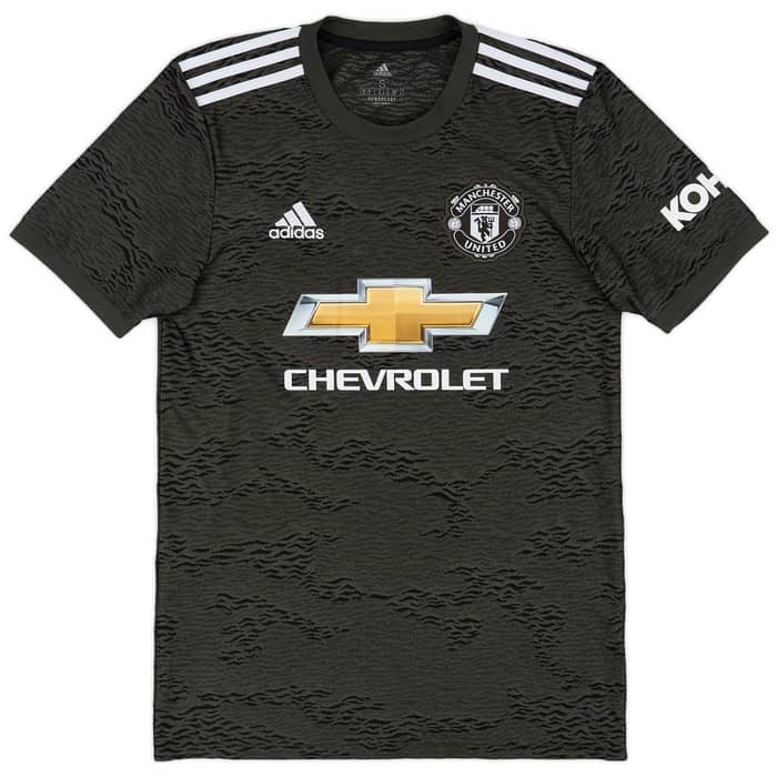 2020-21 Manchester United Away Shirt B.Fernandes #18 - 9/10 - (S)
