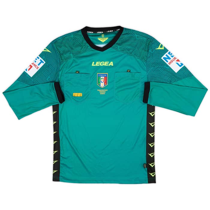 2021-22 Italy Legea Referee L/S Shirt - 8/10 - (M)