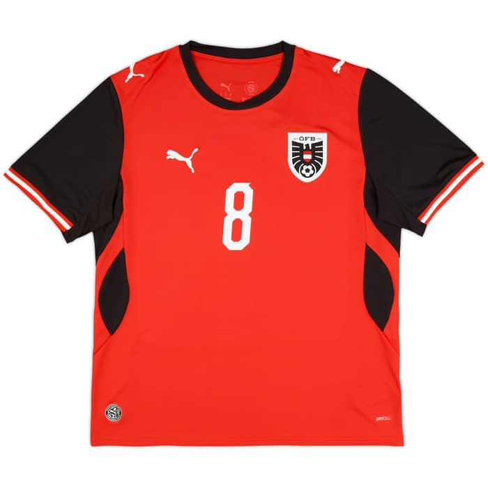 2026-27 Austria Home Shirt Alaba #8