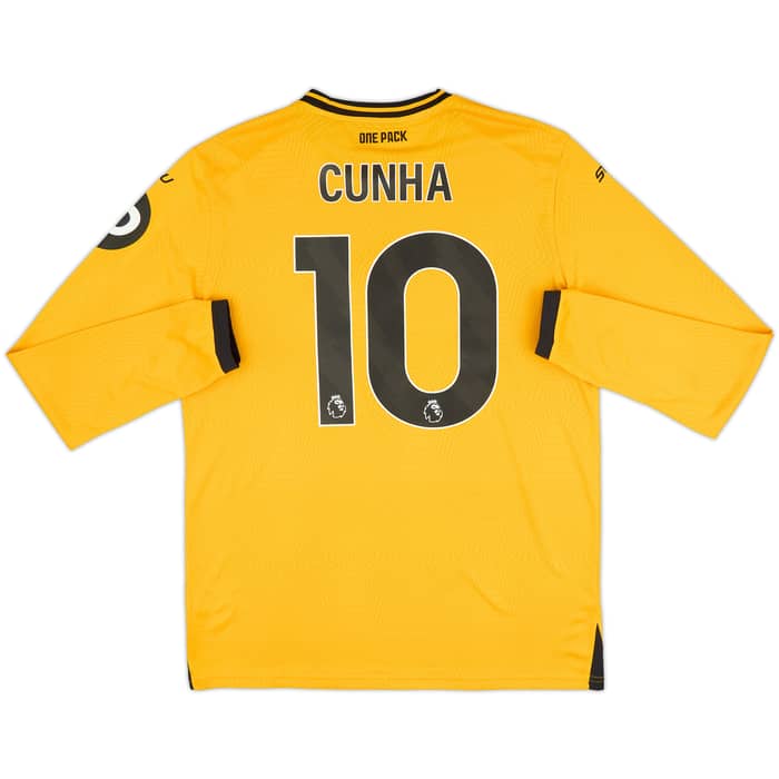 2024-25 Wolves Home L/S Shirt Cunha #10