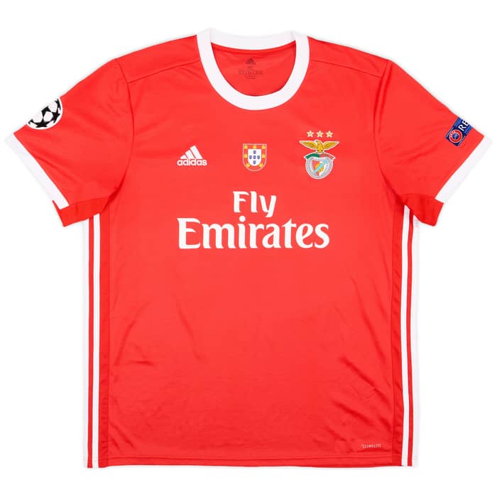 2019-20 Benfica Champions League Signed Home Shirt Taarabt #49 - 9/10 - (XL)