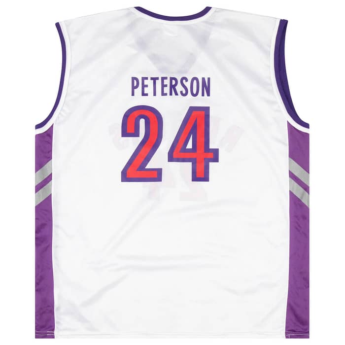 2000-02 Toronto Raptors Peterson #24 Champion Jersey (Home) L
