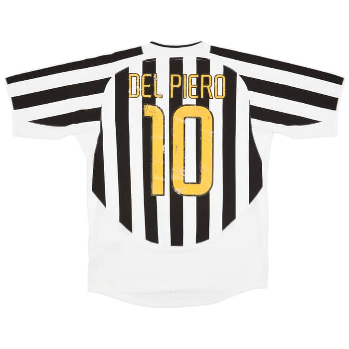 2003-04 Juventus Home Shirt Del Piero #10 - 5/10 - (L)