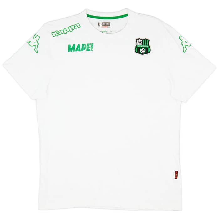 2015-16 Sassuolo Kappa Cotton Training T-Shirt - 6/10 - (XL)