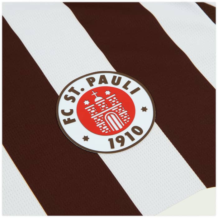 2025-26 St Pauli Home L/S Shirt Irvine #7