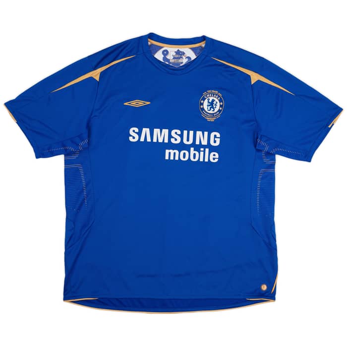 2005-06 Chelsea Centenary Home Shirt Makelele #4 - 7/10 - (XXL)