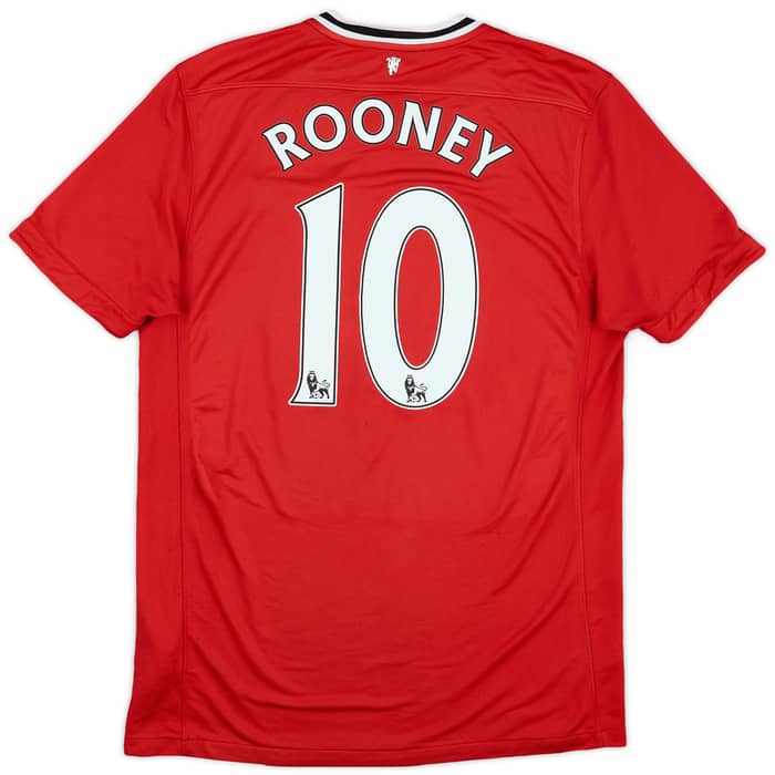 2011-12 Manchester United Home Shirt Rooney #10 - 5/10 - (L)
