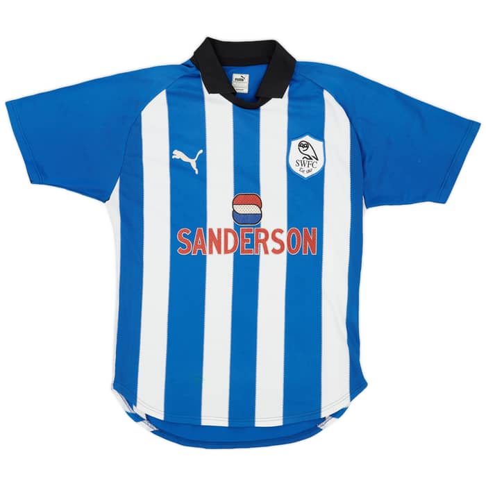 1999-00 Sheffield Wednesday Home Shirt Jonk #4 - 8/10 - (S)