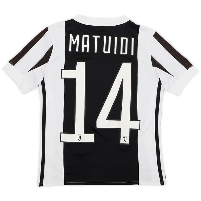2017-18 Juventus Home Shirt Matuidi #14 - 6/10 - (S.Boys)