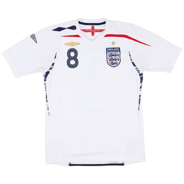 2007-09 England Home Shirt Lampard #8 - 9/10 - (S)