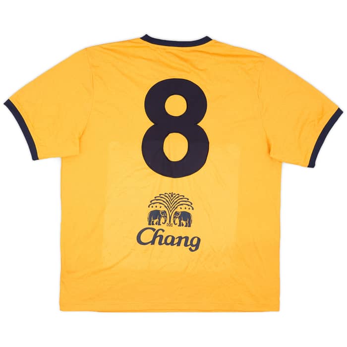 2011 Everton Retro Away Shirt #8 - 9/10 - (XL)