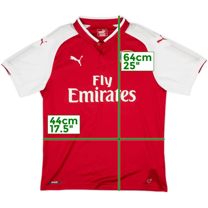 2017-18 Arsenal Home Shirt Ramsey #8 - 6/10 - (L)
