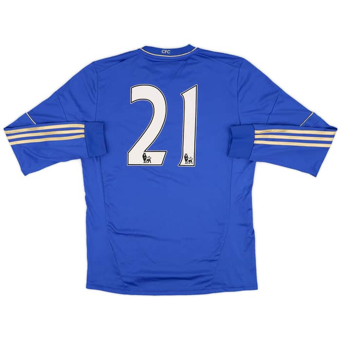 2012-13 Chelsea Home L/S Shirt #21 - 7/10 - (L)