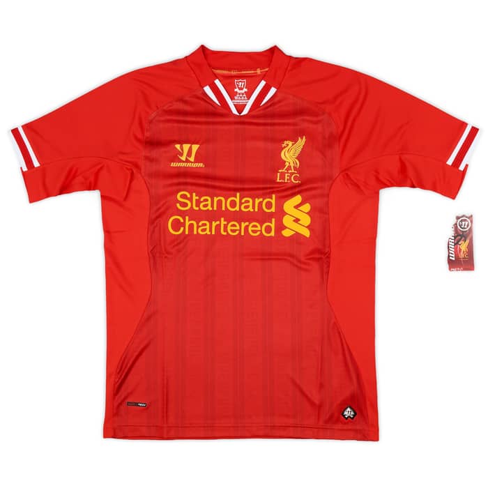 2013-14 Liverpool Home Shirt Gerrard #8 (S)