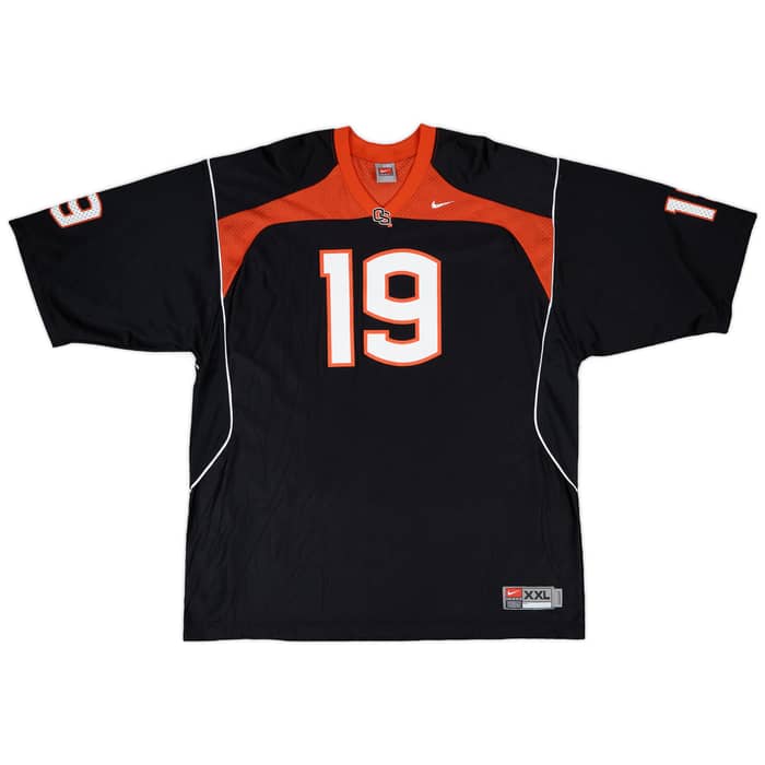 2007 Oregon State Beavers Camp #19 Nike Home Jersey - 8/10 - (XXL)