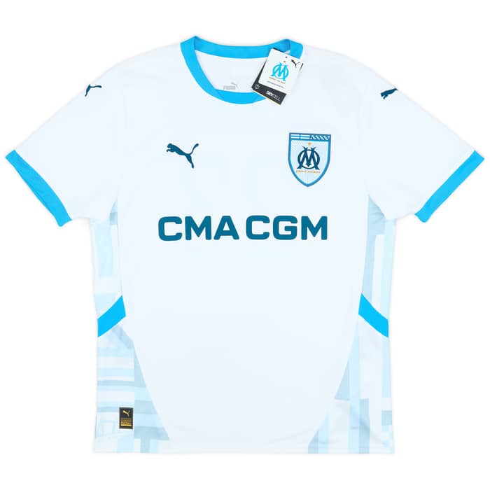 2024-25 Olympique Marseille Home Shirt Hojbjerg #23