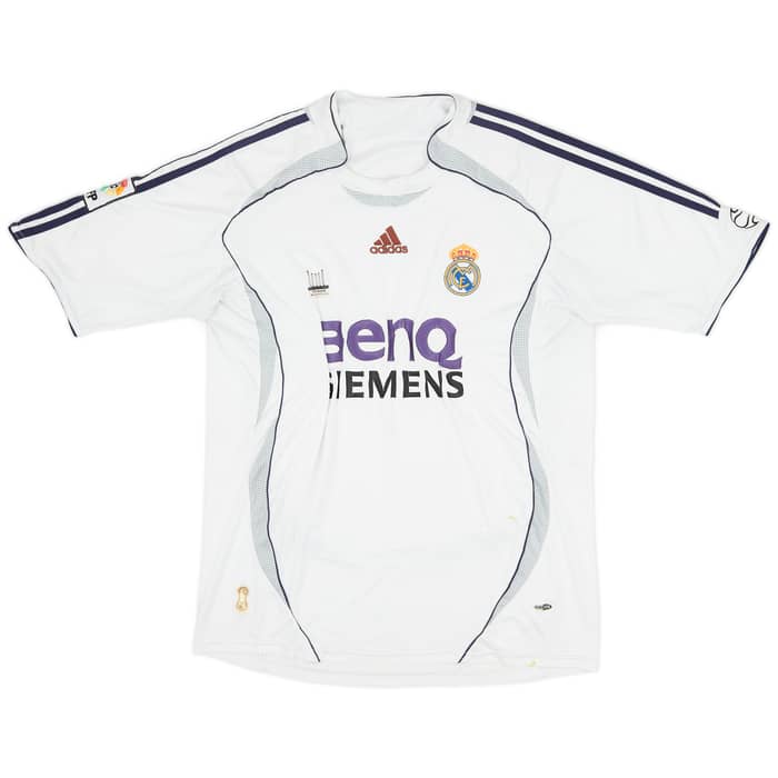 2006-07 Real Madrid Home Shirt Ronaldo #9 - 4/10 - (XL)