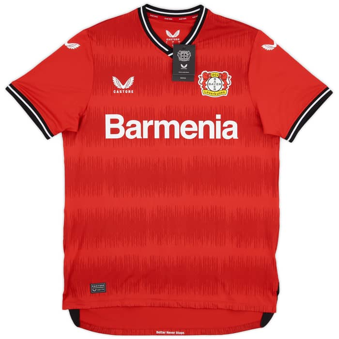 2022-23 Bayer Leverkusen Player Issue Pro Home Shirt Frimpong #30
