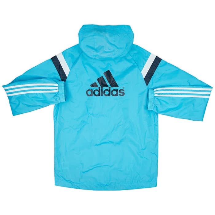 2014-15 Chelsea Staff Issue adidas Hooded Rain Jacket TB - 8/10 - (S)