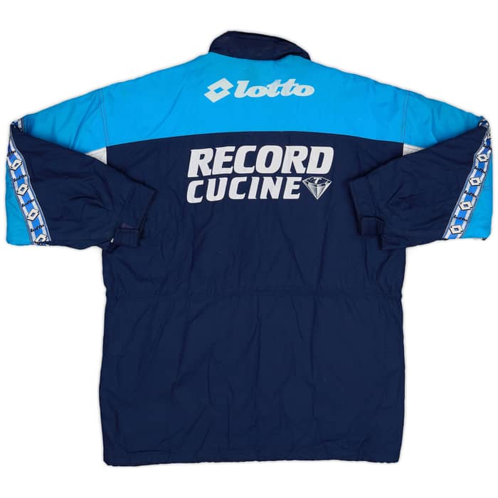 1994-95 Napoli Lotto Padded Bench Coat - 6/10 - (XL)
